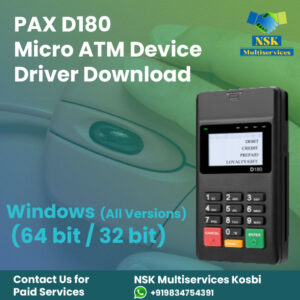 PAX D180 Device Drivers Download